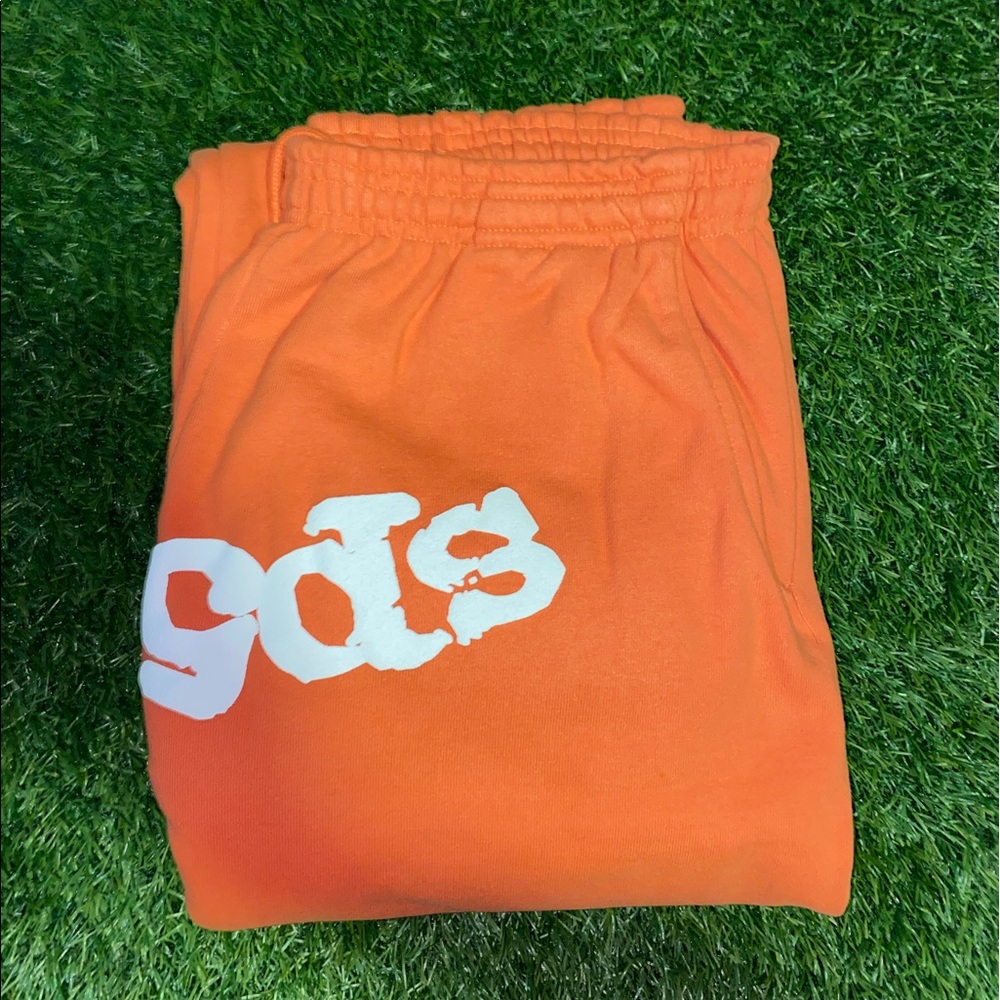 Young Thug - Sp5der Worldwide Orange Sweatpants